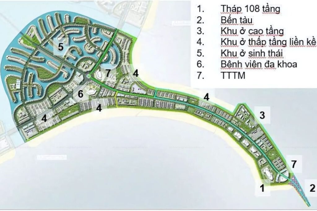 Tổng mặt bằng phối cảnh